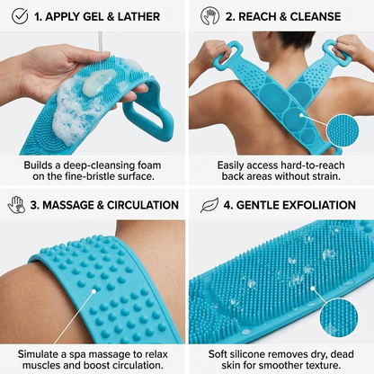 Silicone Bath Scrub