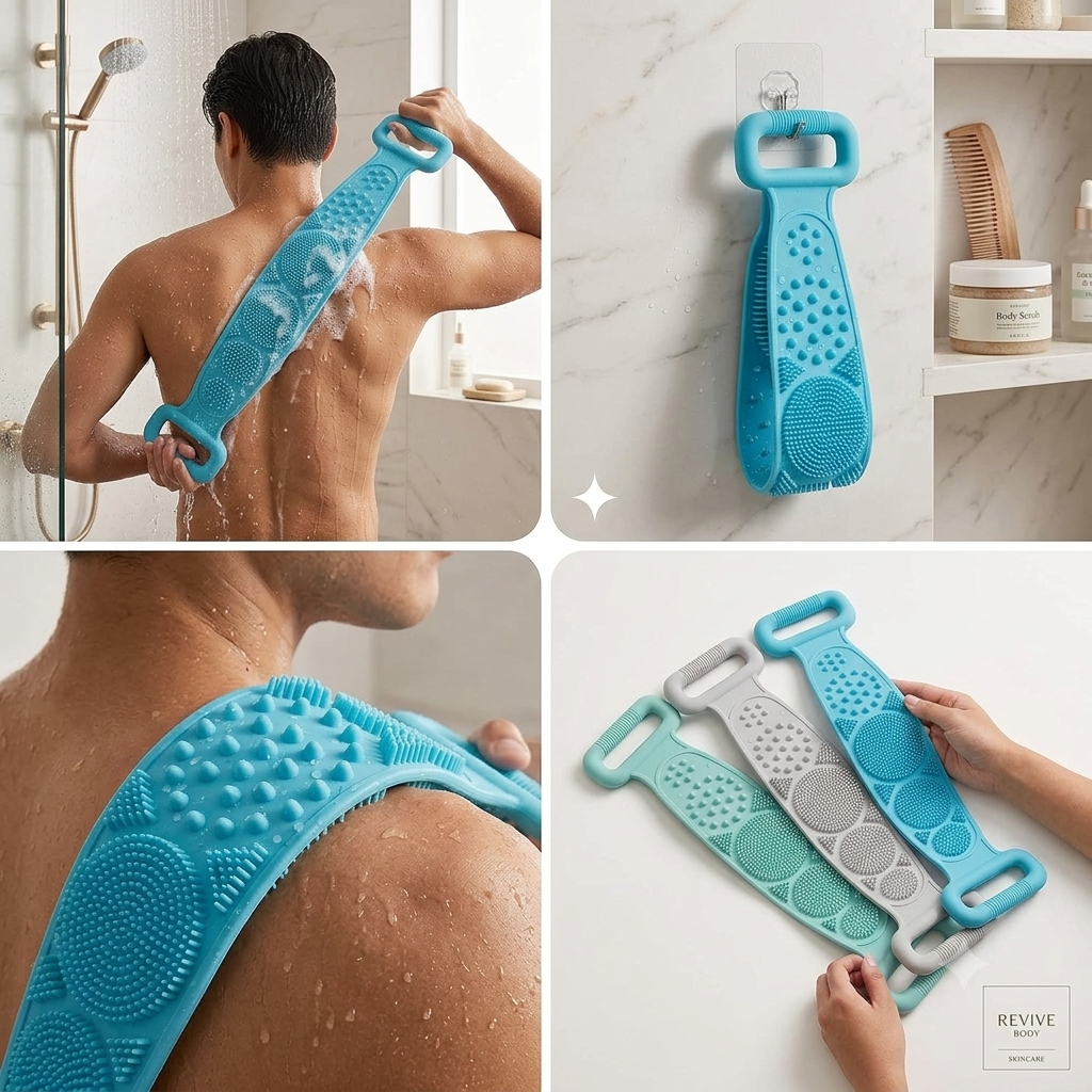 Silicone Bath Scrub