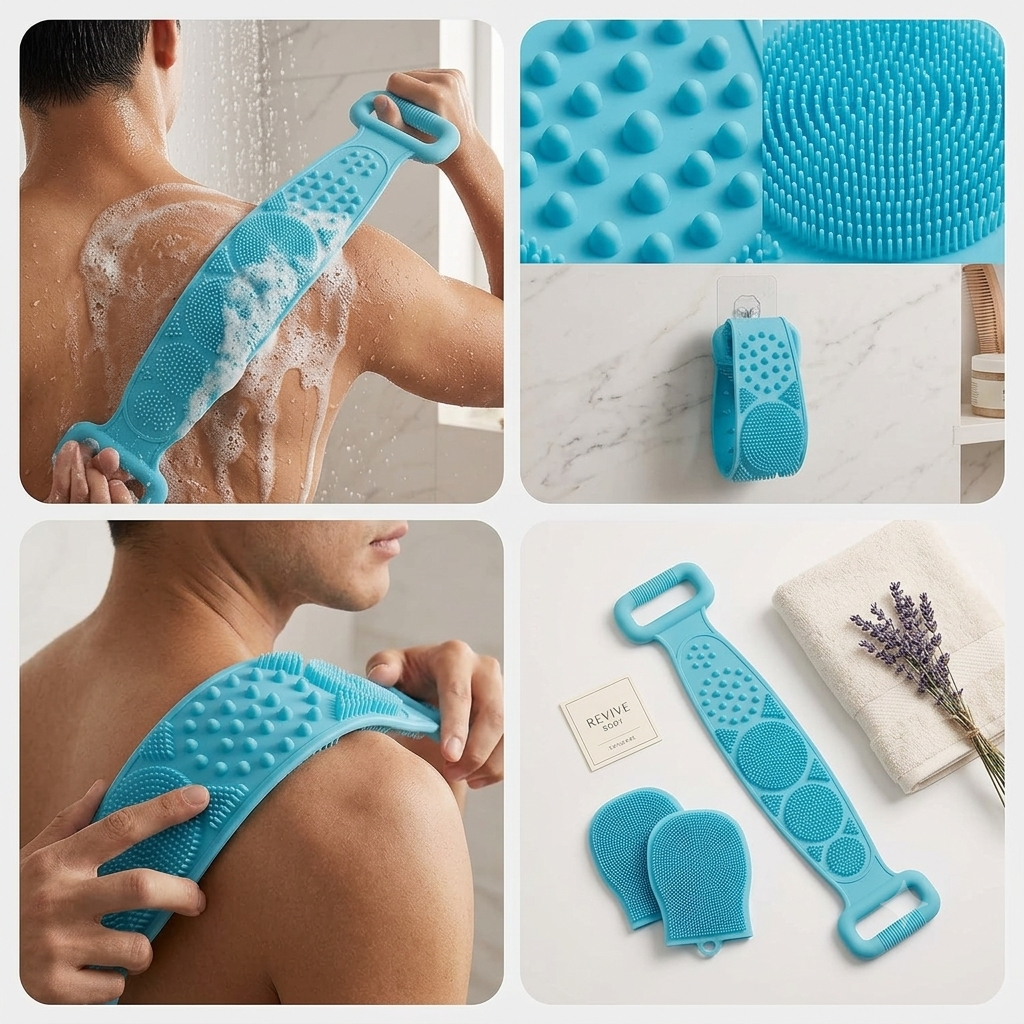 Silicone Bath Scrub